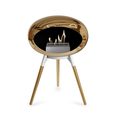 Le Feu Ground Low Dome - Chromed Rose Gold by Le Feu