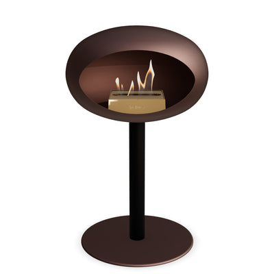 Le Feu Steel Low Dome - Mocca by Le Feu