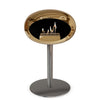 Le Feu Steel Low Dome - Chromed Rose Gold by Le Feu