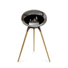 Le Feu Ground High Dome - Chromed Silver Gold by Le Feu