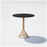 Black and tan 30-inch Bistro Table by Bend Goods with a sleek metal frame and modern design, perfect for small dining or outdoor use.