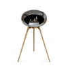 Le Feu Ground High Dome - Chromed Silver Gold by Le Feu