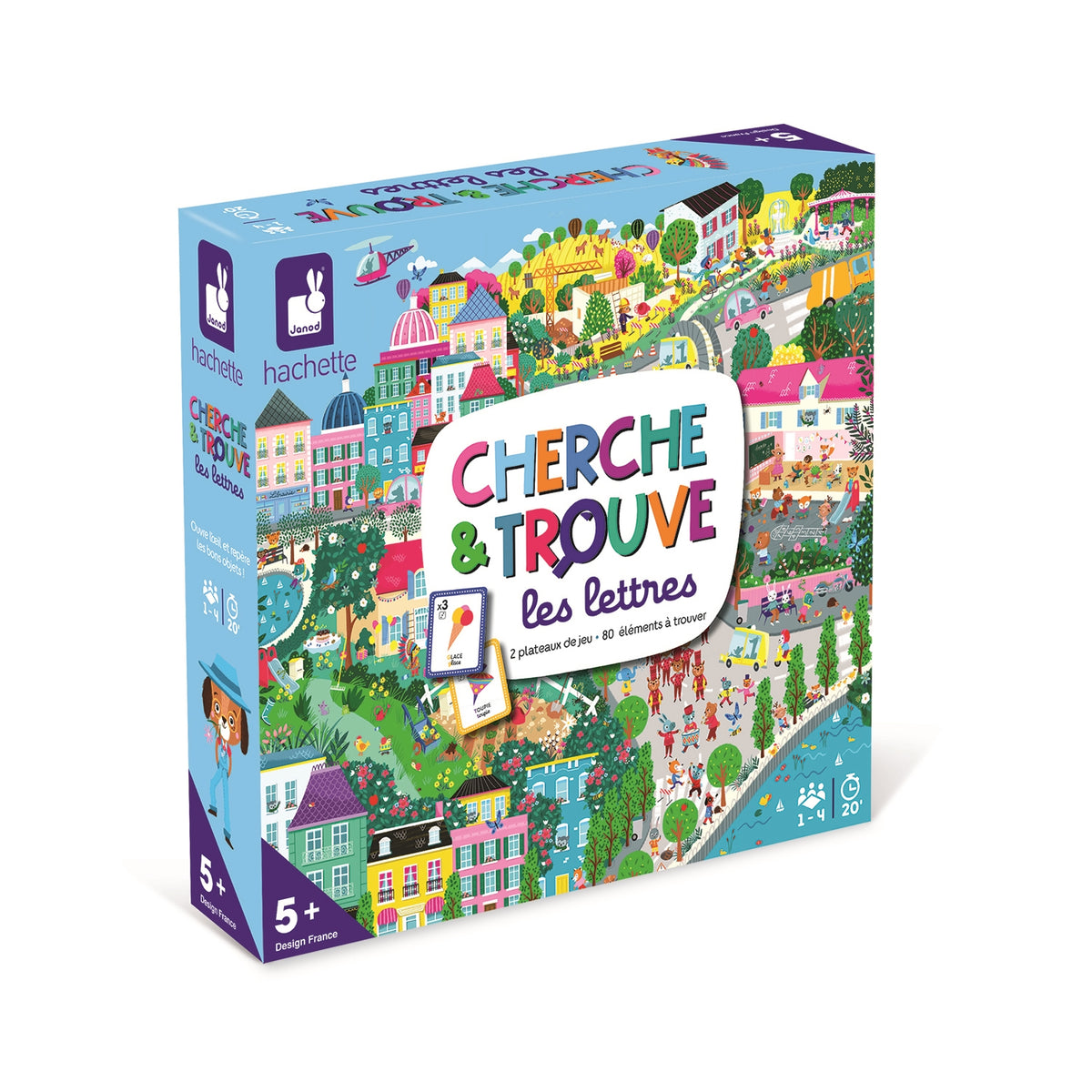 Cherche Et Trouve Les Lettres Game by Janod