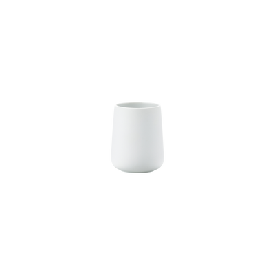 Zone Denmark Nova Toothbrush Mug, a sleek ceramic accessory with a modern design for holding toothbrushes.