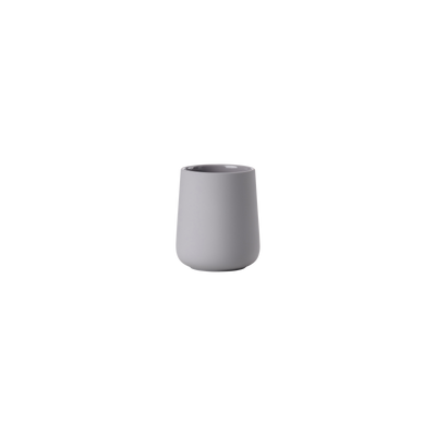 Zone Denmark Nova One toothbrush mug in ceramic, featuring a sleek, minimalist design with a smooth finish.