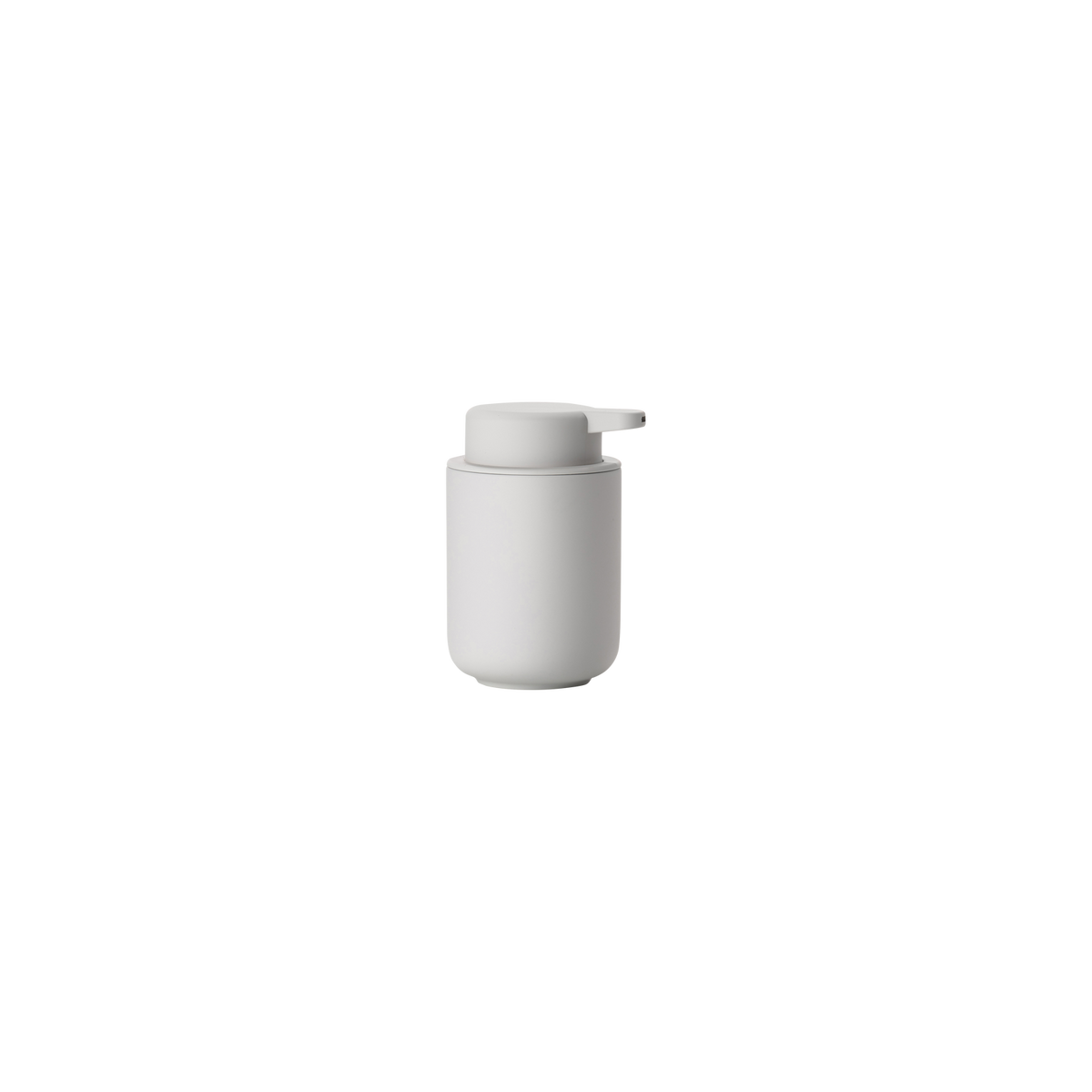 Ume soap dispenser by Zone Denmark, modern accessories with a sleek design, shown in a close-up image.