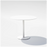 Round pedestal cafe table by Bend Goods with sleek design, ideal for modern dining or café spaces.