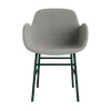 Form Armchair Full Upholstery Steel by Normann Copenhagen