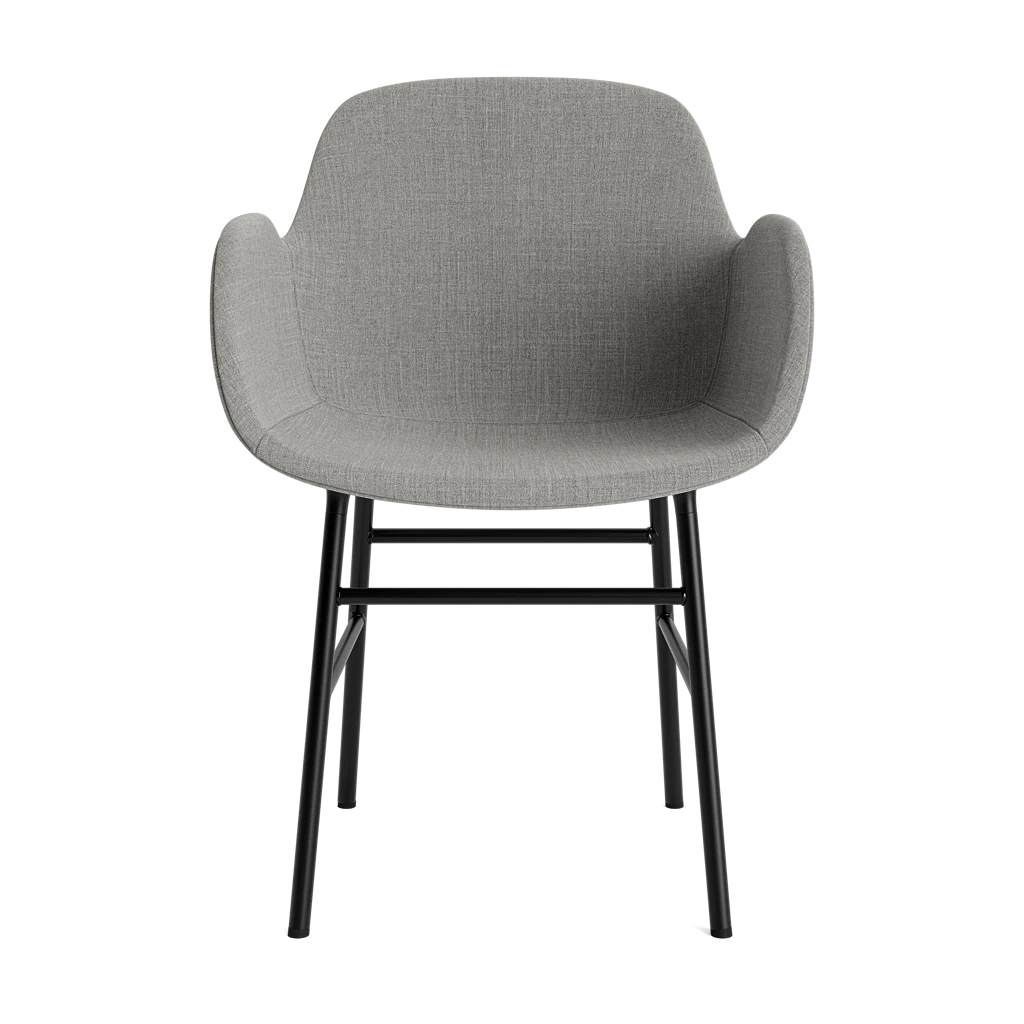 Form Armchair Full Upholstery Steel by Normann Copenhagen