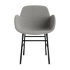 Form Armchair Full Upholstery Steel by Normann Copenhagen