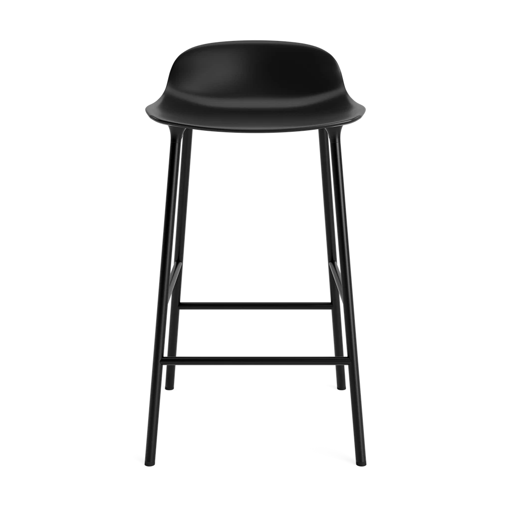 Form Barstool 65 cm Steel by Normann Copenhagen