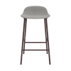 Form Barstool 65 cm Full Upholstery Steel by Normann Copenhagen