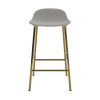 Form Barstool 65 cm Full Upholstery Steel by Normann Copenhagen