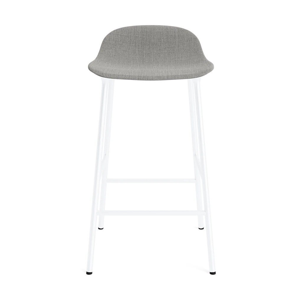 Form Barstool 65 cm Full Upholstery Steel by Normann Copenhagen