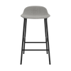 Form Barstool 65 cm Full Upholstery Steel by Normann Copenhagen