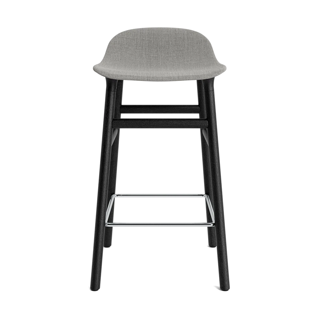 Form Barstool 65 cm Full Upholstery Wood by Normann Copenhagen