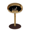 Le Feu Steel Low Dome - Chromed Rose Gold by Le Feu