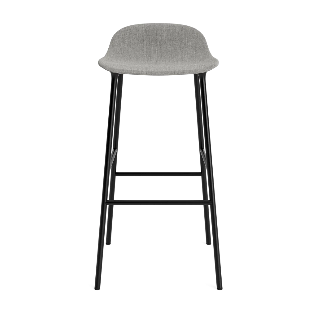 Form Barstool 75 cm Full Upholstery Steel by Normann Copenhagen