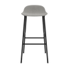 Form Barstool 75 cm Full Upholstery Steel by Normann Copenhagen