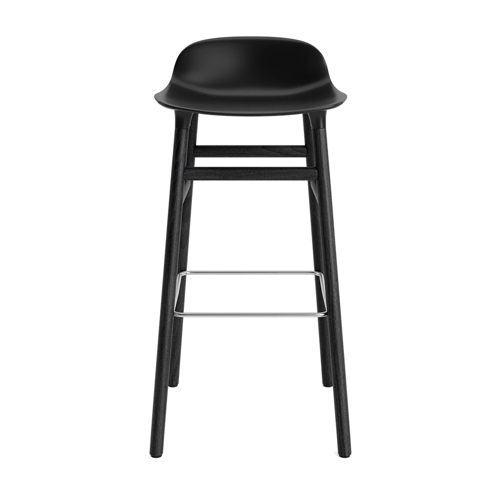 Form Barstool 75 cm Wood by Normann Copenhagen