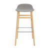 Form Barstool 75 cm Full Upholstery Wood by Normann Copenhagen