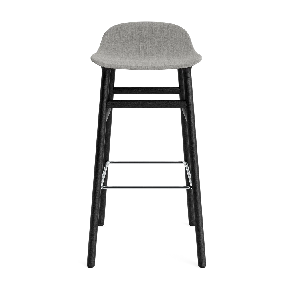 Form Barstool 75 cm Full Upholstery Wood by Normann Copenhagen