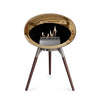 Le Feu Ground Low Dome - Chromed Rose Gold by Le Feu