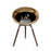 Le Feu Ground Low Dome - Chromed Rose Gold by Le Feu