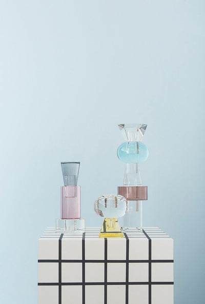 Nordic Glass Candleholder - Cone by OYOY