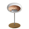 Le Feu Steel Low Dome - White by Le Feu