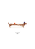 Doug the Dachshund 01 by Paper Collective
