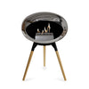 Le Feu Ground Low Dome - Chromed Silver by Le Feu