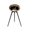 Le Feu Ground High Dome - Chromed Rose Gold by Le Feu