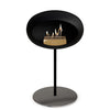 Le Feu Steel Low Dome - Black by Le Feu