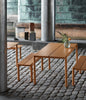 CLEARANCE Linear Steel Table by Muuto