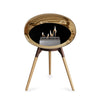 Le Feu Ground Low Dome - Chromed Rose Gold by Le Feu