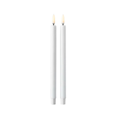 STOFF LED Taper Candles, Set of 2 by STOFF Nagel