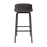 Hyg Barstool 75 cm Front Upholstery Steel by Normann Copenhagen