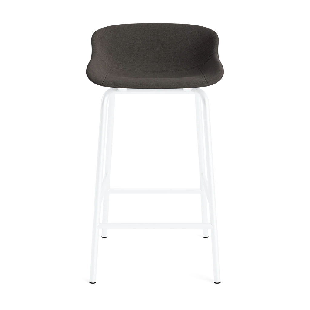 Hyg Barstool 65 cm Full Upholstery Steel by Normann Copenhagen