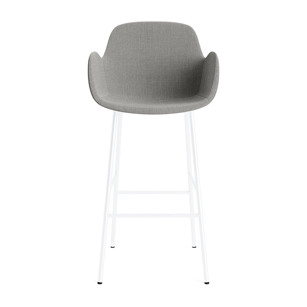 Form Bar Armchair 75 cm Full Upholstery Steel by Normann Copenhagen