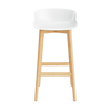 Hyg Barstool 75 cm Wood by Normann Copenhagen