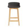 Hyg Barstool 65 cm Front Upholstery Wood by Normann Copenhagen