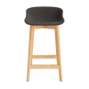 Hyg Barstool 65 cm Full Upholstery Wood by Normann Copenhagen