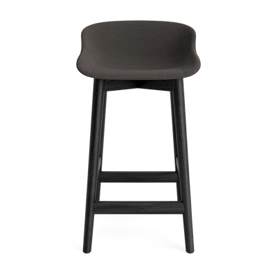 Hyg Barstool 65 cm Full Upholstery Wood by Normann Copenhagen