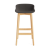 Hyg Barstool 75 cm Full Upholstery Wood by Normann Copenhagen