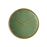 Arne Jacobsen City Hall wall clock with minimalist design, featuring black hour and minute hands on a white round face.