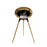 Le Feu Ground High Dome - Chromed Rose Gold by Le Feu