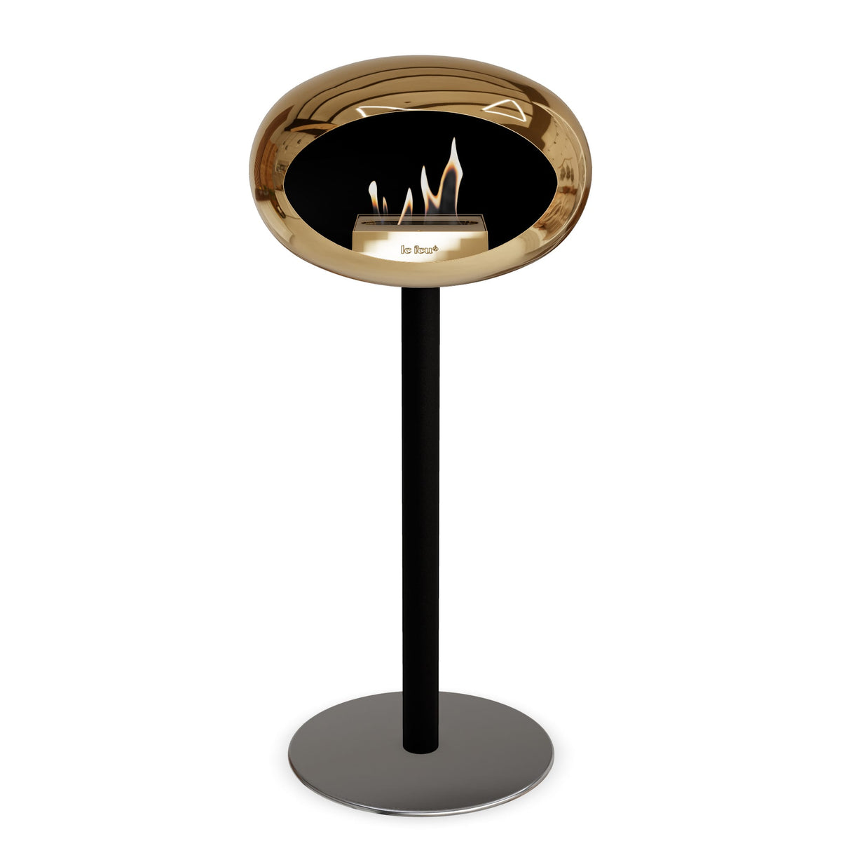 Le Feu Steel High Dome - Chromed Rose Gold by Le Feu