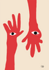 Hamsa Hands by Paper Collective