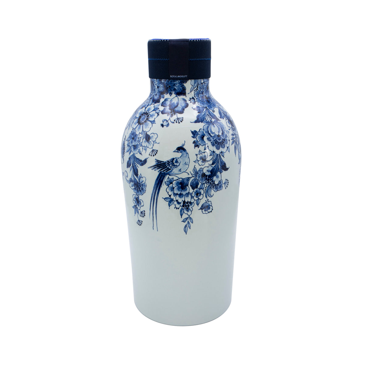 Collar Bottle - Blue - Blue D1653 Collection by Royal Delft